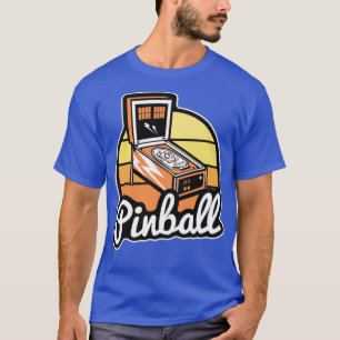 För manar Pinball Shirt Retro Classic Pinball-gåvo T