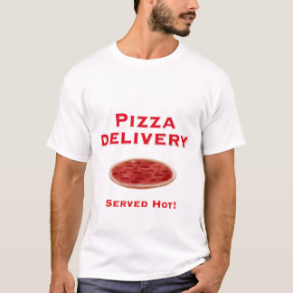 För manar PizzaleveransT-tröja T-shirt
