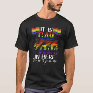 För manar Pridet Rainbow Saker Gifts från Gay Shi T Shirt