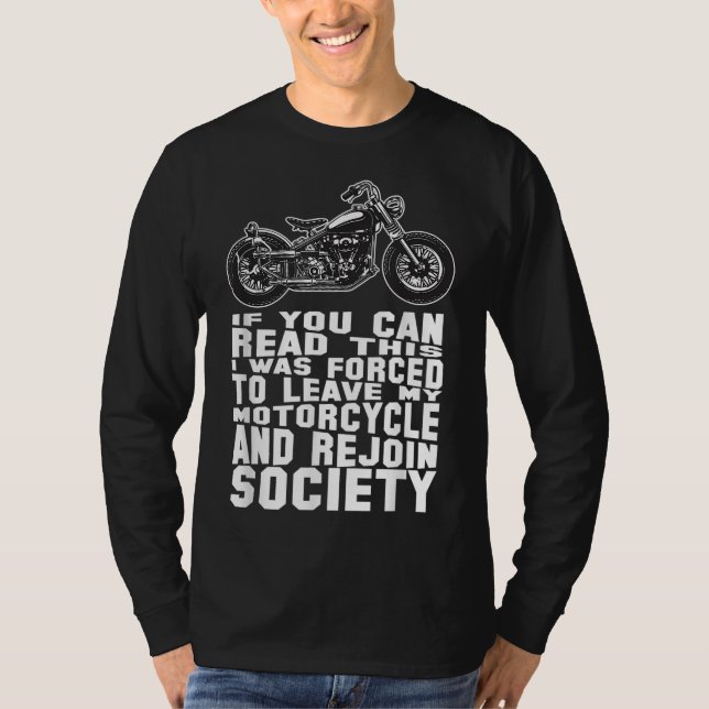För manar Riding Biker Pappa Bike T Shirt (Framsida)