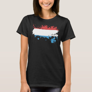 För manar sovenirisk nationalFlagga i Luxemburg T Shirt