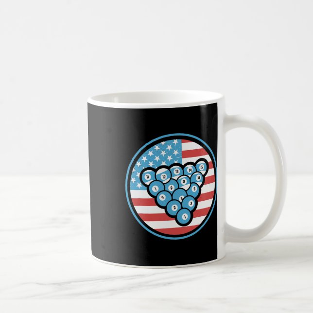 För manar &stämpel, amerikansk Flagga för kvinnor Kaffemugg (Höger)