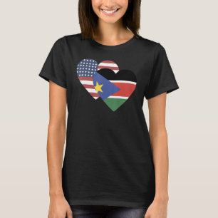 För manar sydsudanesisk Flagga T Shirt