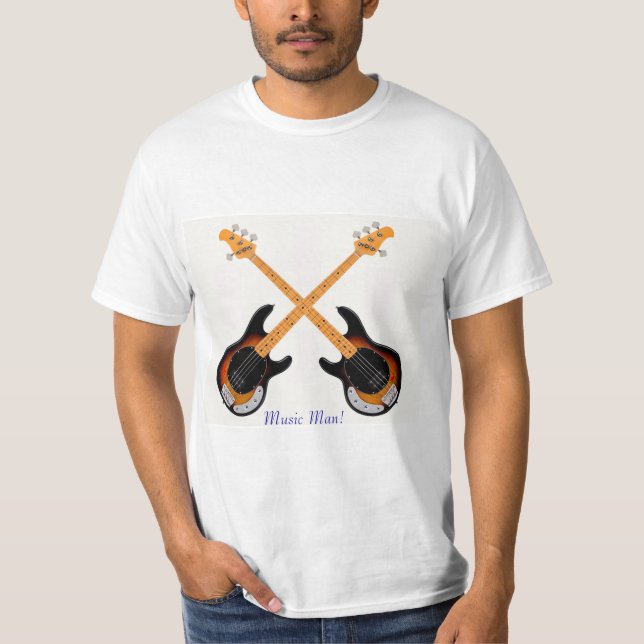 För manar T-Shirt-bild Tee Shirt (Framsida)