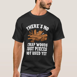 För manar träarbetematod för dammarbetare Trä T Shirt