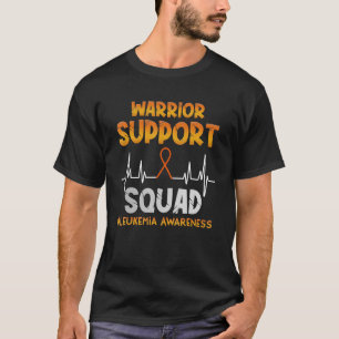 För manar W för Leukemia Awareness Warrior Support T Shirt