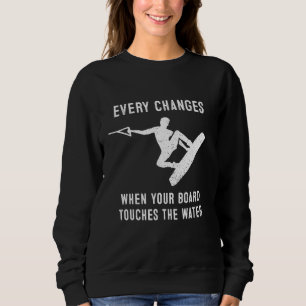 För manar Wakeboarding-panel T Shirt