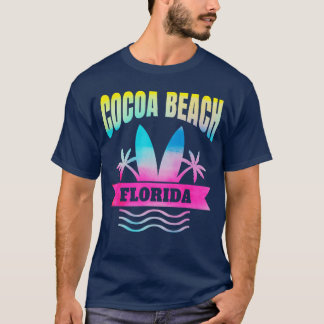 För manar Wome Cocoa Beach Florida Vacation Souven T Shirt