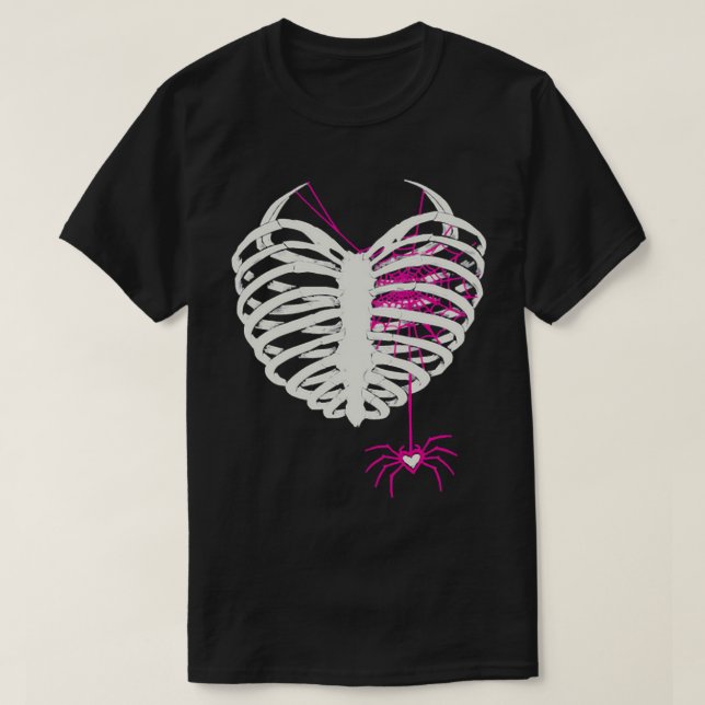 För manar Women Aj Lee Spindelnät T Shirt (Design framsida)