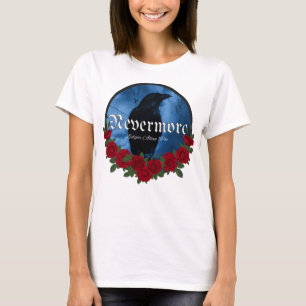 För Manar Womens Edgar Writer Allan Poe Playwright T Shirt