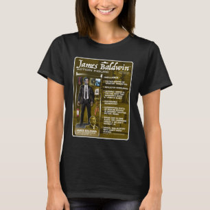 För Manar: Womens James Baldwin-gåvor till Fläkt T Shirt
