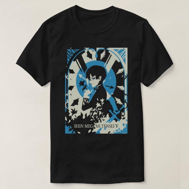 För Manar Womens shin Megami Tensei V Cute Graphic T Shirt (Design framsida)