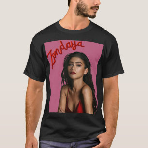 För Manar Womens Zendaya Gifts Movie Fläkt T Shirt