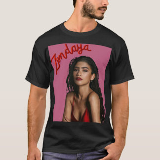 För Manar Womens Zendaya Gifts Movie Fläkt T Shirt