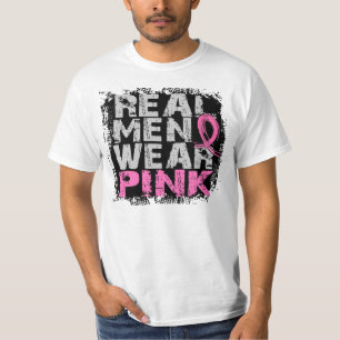 För manarbära för bröstcancer verkliga rosor t shirt