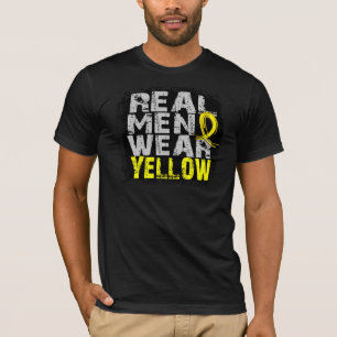 För manarbära för Endometriosis verklig gult Tee Shirt