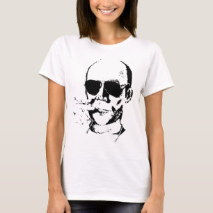 För manarkvinnor för jägare S Thompson skräck T Shirt
