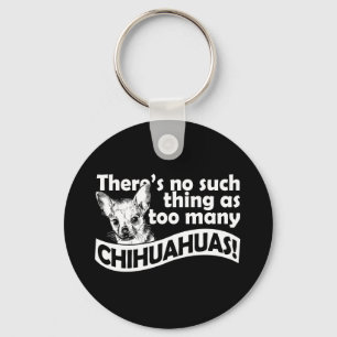 För många Chihuahuas Nyckelring