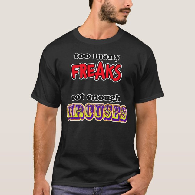 För många freaker tee shirt (Framsida)