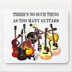 För många gitarrer musmatta