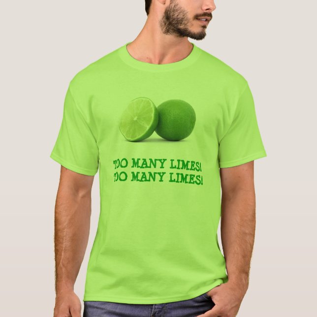 För många limefrukter tee (Framsida)