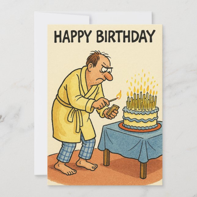 För många ljus julkort (Framsida)