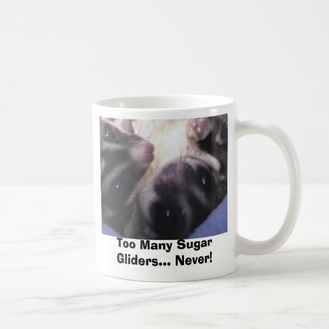 För många sockerglidflygplan… kaffemugg (Höger)
