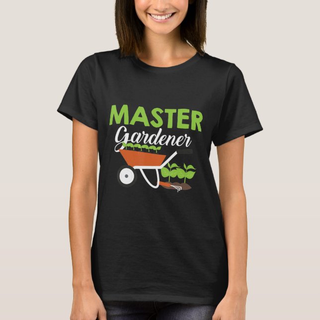  för Master Gardener T Shirt (Framsida)