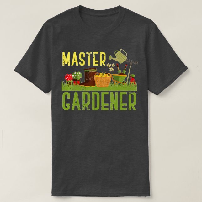  för Master Gardener  T Shirt (Design framsida)