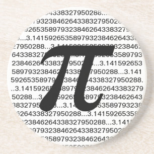 För MathGeek för Pi 3,14 underlägg Sandsten