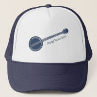 För meddelande om Banjo Players Blue and White Anp