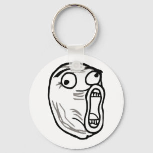 För Meme för LOL-grabbinternet ansikte Keychains Nyckelring