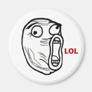 För Meme för LOL-grabbinternet magneter för