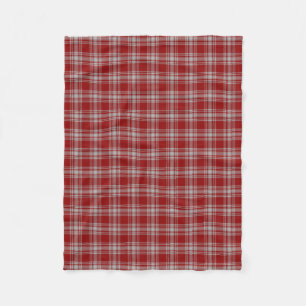 För Menzies för skotsk klan Tartan för klassike Fleecefilt
