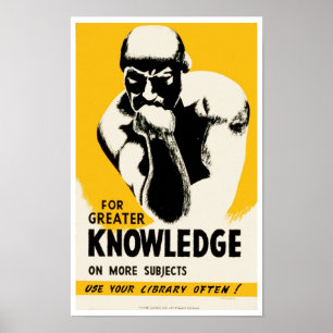 För mer underbar kunskap poster
