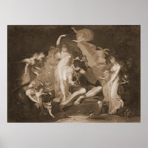 För Midsummer dröm 1796 på nätterna Poster