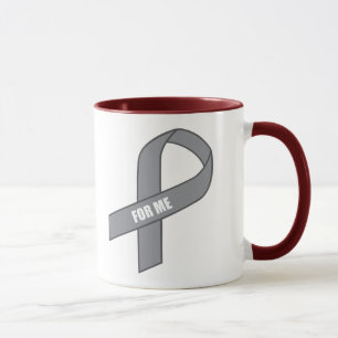 För mig (det grått-/silvermedvetenhetbandet) mugg
