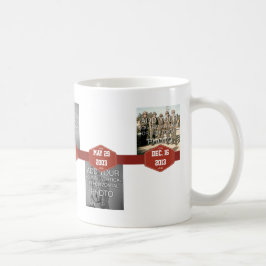för milstolpemugg för vändpunkter 5-Step Timelines Kaffemugg