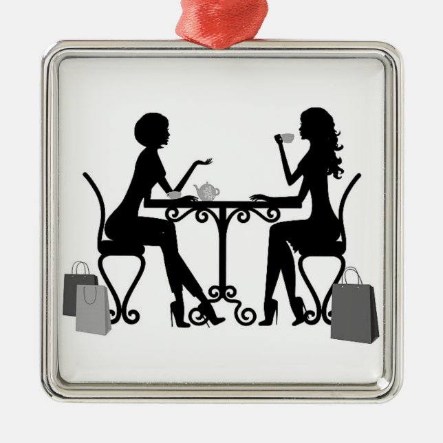 FÖR MIN ***BÄSTA VÄNNE*** ELLER ***SISTER** JULGRANSPRYDNAD METALL (Framsidan)