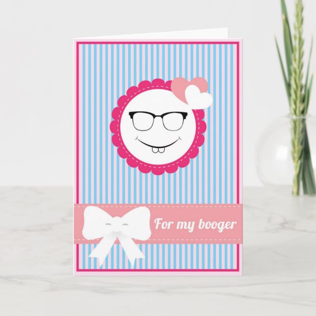 För min booger helgkort (Framsida)