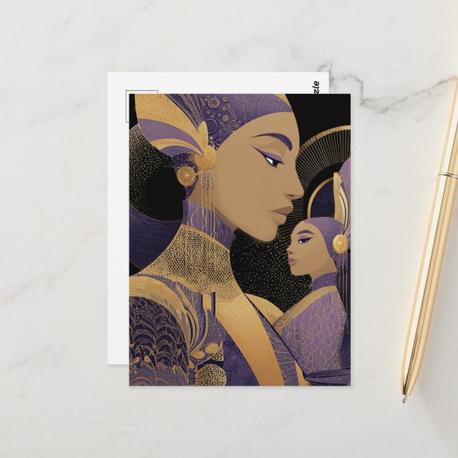 FÖR MIN DAUGHTER #1 VYKORT (Fram/Back In Situ)