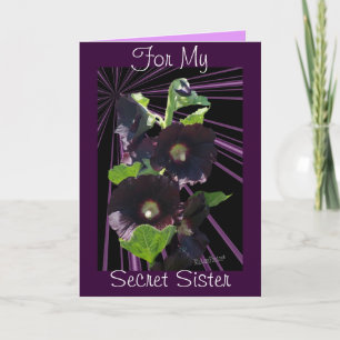 För min hemlighet Syster-skräddarsy något Kort