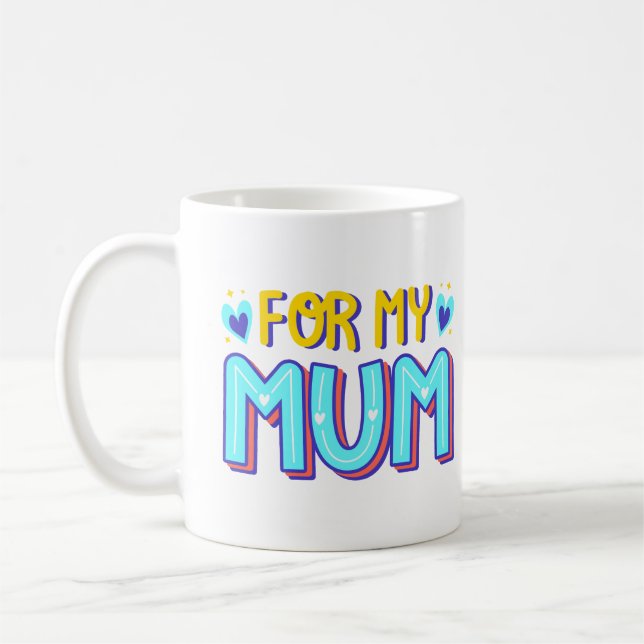 för min mamma kaffemugg (Vänster)