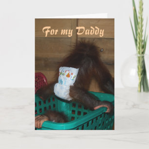 För Min pappa Baby i tidningar Kort