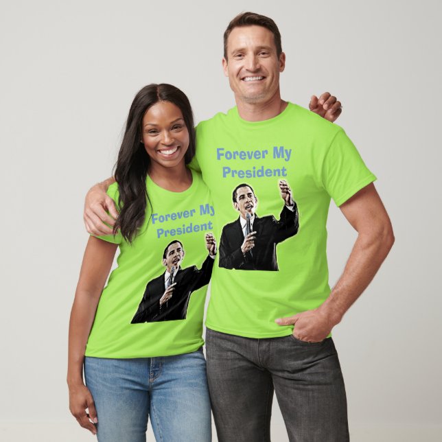För min president Barack Obama Support Shirt Tröja (Unisex)