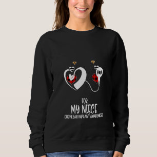 För min systerdotter Cochleaimplantat medvetenhets T Shirt
