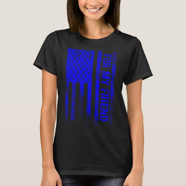 För min vänliga medvetenhet om hydrocephalus t shirt (Framsida)