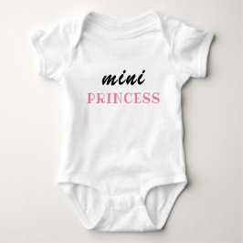 För mini prinsessan, baby-gåvan, roligt t shirt