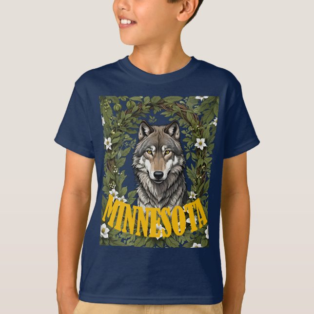 För Minnesotas Kärlek T Shirt (Framsida)