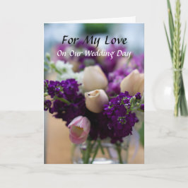 För mitt Bröllop-kort före Kärlek Kort